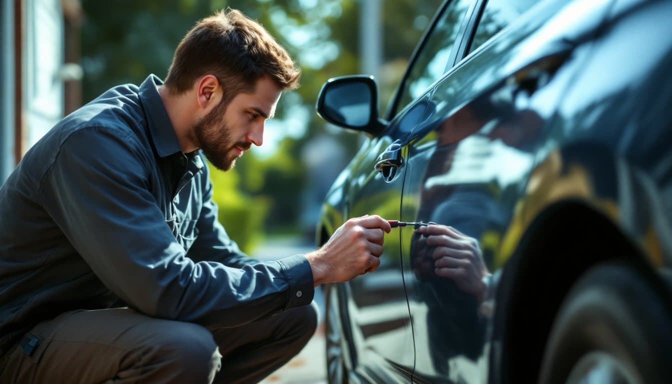 automotive locksmith illustrating Find Me a Locksmith in Fort Worth Does Quality Work: Mobile Key Cutting & Programming